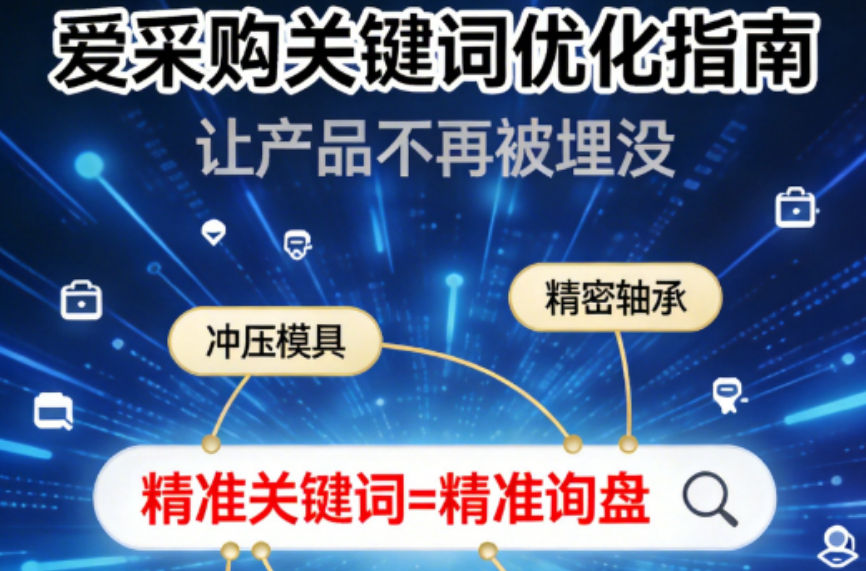 爱采购关键词优化技巧有哪些？实操干货来了！